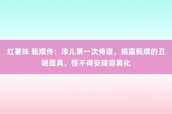 红薯妹 甄嬛传：淳儿第一次侍寝，揭露甄嬛的丑陋面具，怪不得安陵容黑化