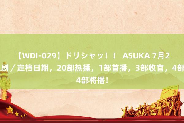 【WDI-029】ドリシャッ！！ ASUKA 7月29日追剧／定档日期，20部热播，1部首播，3部收官，4部将播！