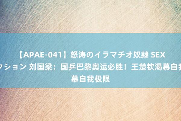 【APAE-041】怒涛のイラマチオ奴隷 SEXコレクション 刘国梁：国乒巴黎奥运必胜！王楚钦渴慕自我极限