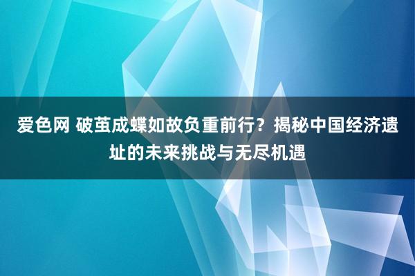 爱色网 破茧成蝶如故负重前行？揭秘中国经济遗址的未来挑战与无尽机遇